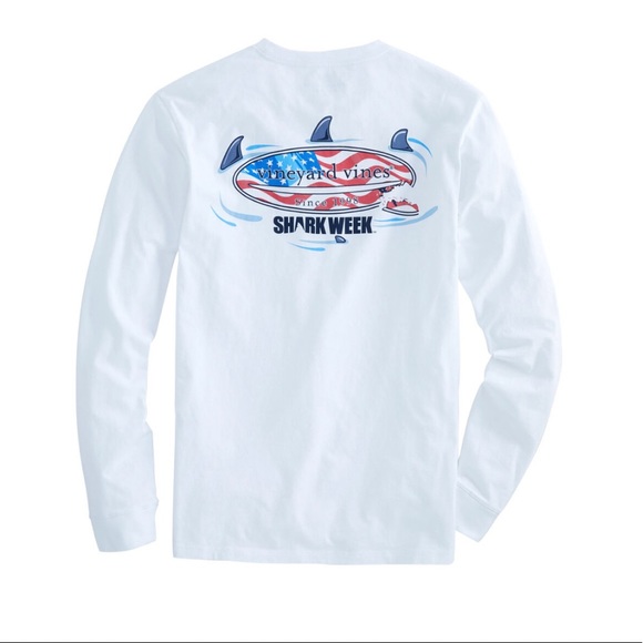 Vineyard Vines Other - NWOT Vineyard Vines Shark Week Circling Board Tee